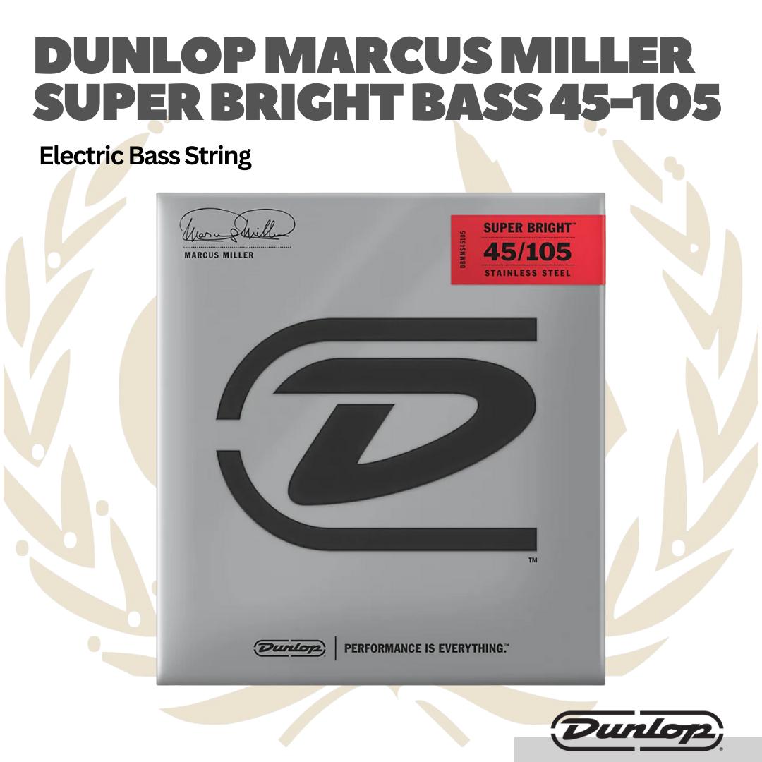 Dunlop MARCUS MILLER DBMMS45105 SUPER BRIGHT BASS STRINGS 45-105
