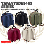 TAMA TSDB1465 6.5x14inch Powerpad Designer Snare Drum Bag - Tas Snare Drum Original Asli