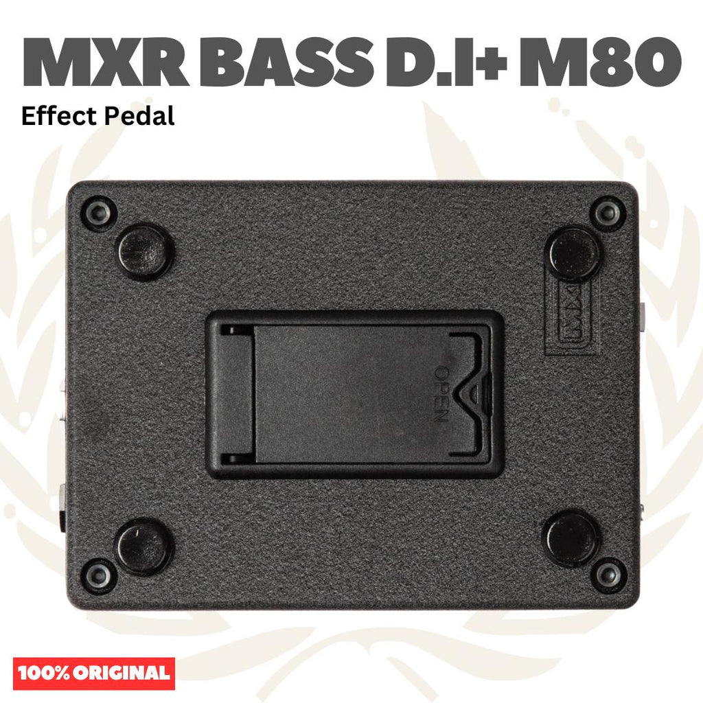 MXR Bass D.I+ M80 Effect Pedal Bass Guitar - Efek Pedal Bass DI + M-80
