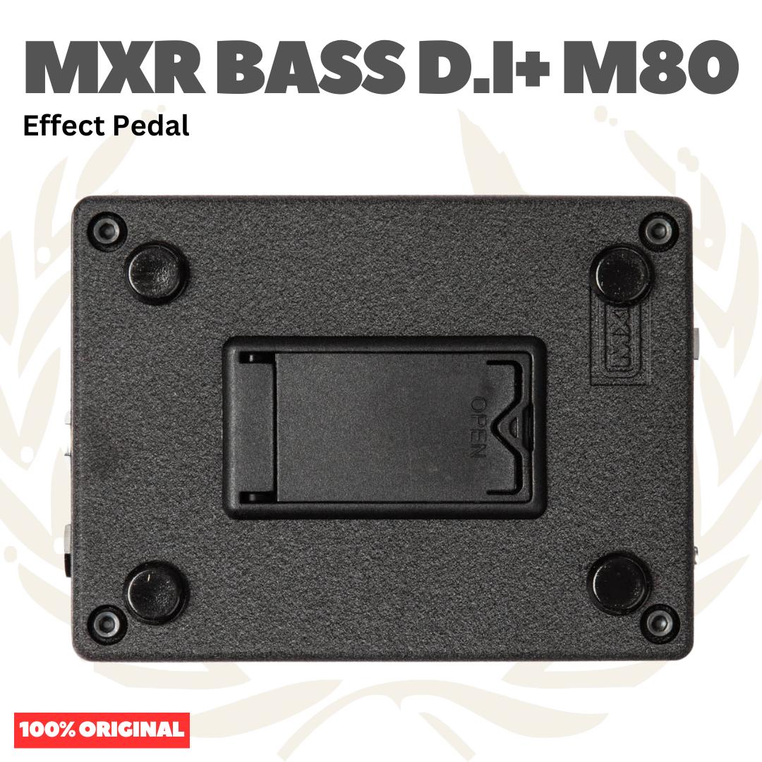 MXR Bass D.I+ M80 Effect Pedal Bass Guitar - Efek Pedal Bass DI + M-80