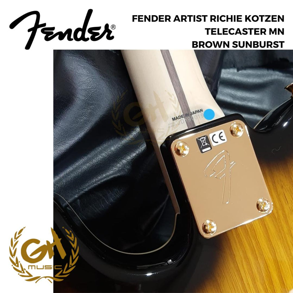 FENDER ARTIST RITCHIE KOTZEN TELECASTER, MAPLE NECK - GITAR ELEKTRIK