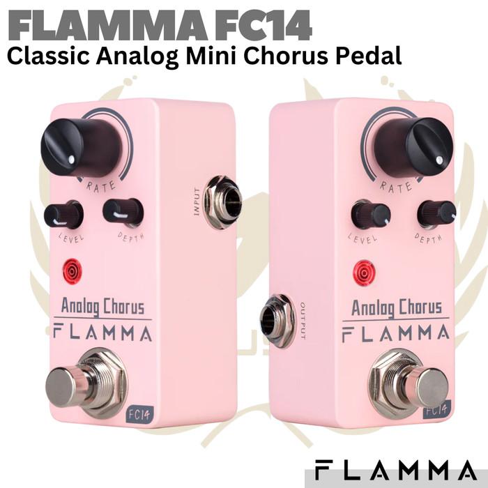 FLAMMA FC14 Classic Analog Mini Chorus Pedal | Efek Gitar