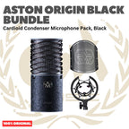 ASTON ORIGIN BUNDLE & BLACK BUNDLE Large Diaphragm Studio Condenser Microphone (made in UK)