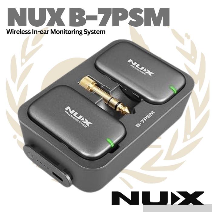 NUX B7PSM 5.8Ghz Wireless In Ear Monitor System - B-7PSM Headset B-7 Original
