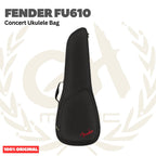 Fender FU610 Concert Ukulele Bag - Tas Case Ukulele Konser