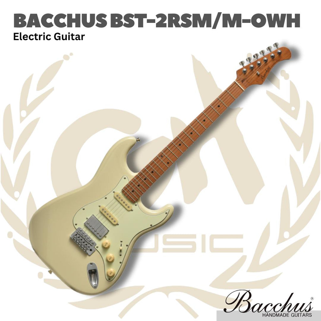 BACCHUS BST-2RSM/M ELECTRIC GUITAR - GITAR ELEKTRIK BST2RSM ROASTED MAPLE FINGERBOARD