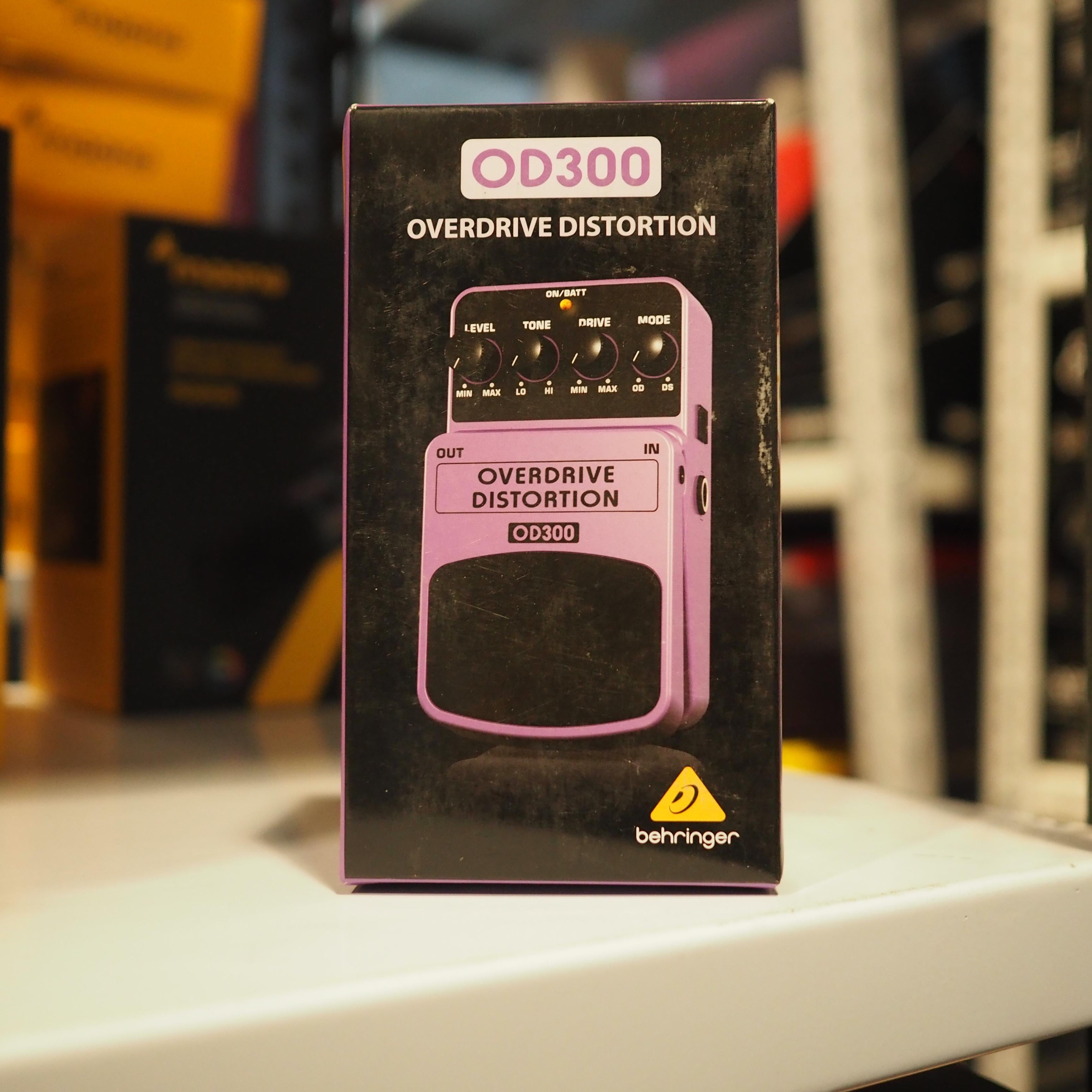 BEHRINGER OD300 Overdrive - Distortion Effects Pedal | Efek Gitar