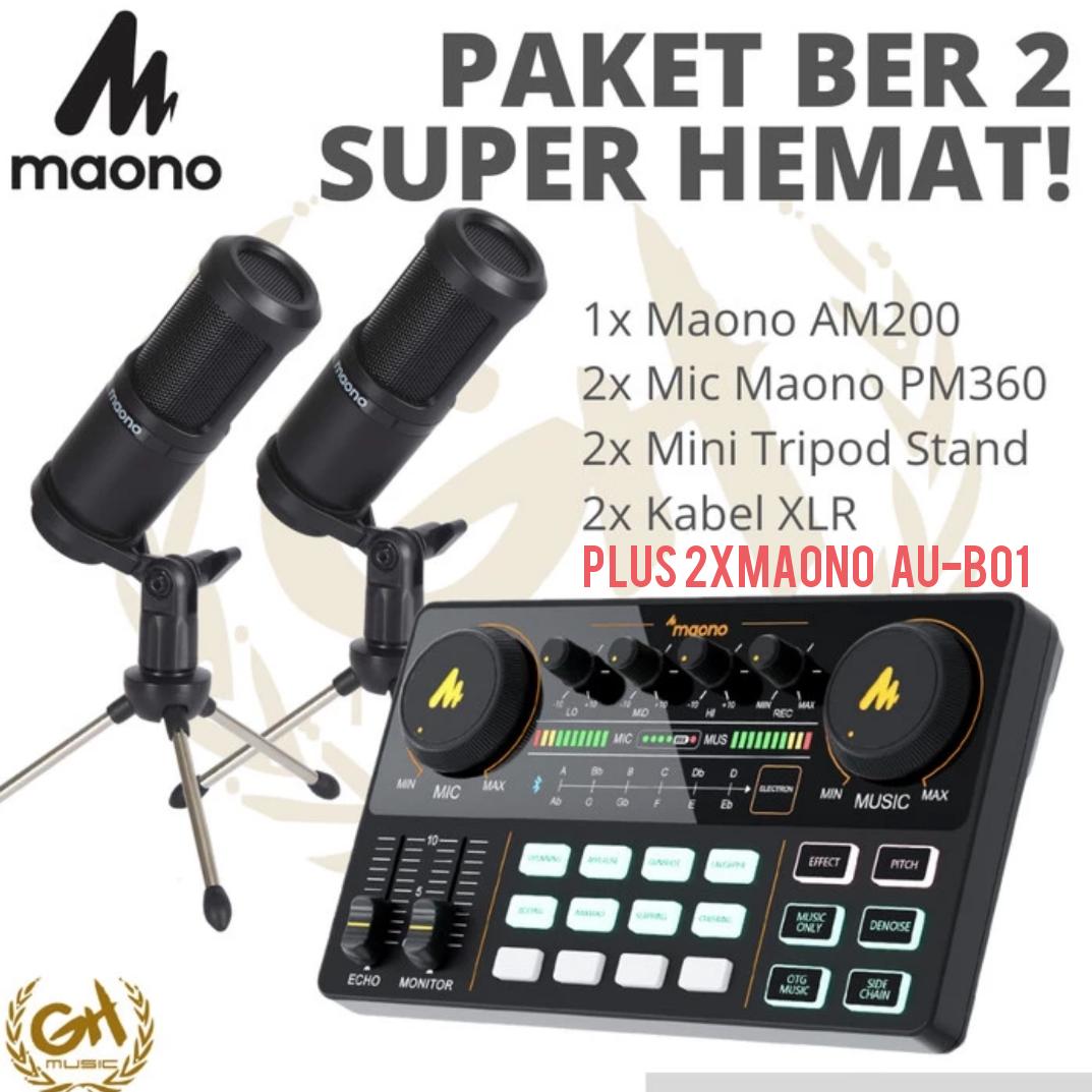 MAONOCASTER AM200 PLUS MICROPHONE MAONO PM360TR