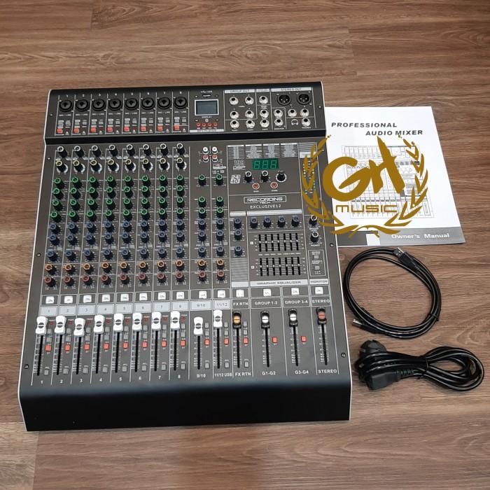 Recording Tech Exclusive12 16 | RT Exclusive 12 Mixer eksklusif exklusif Exclusive 16