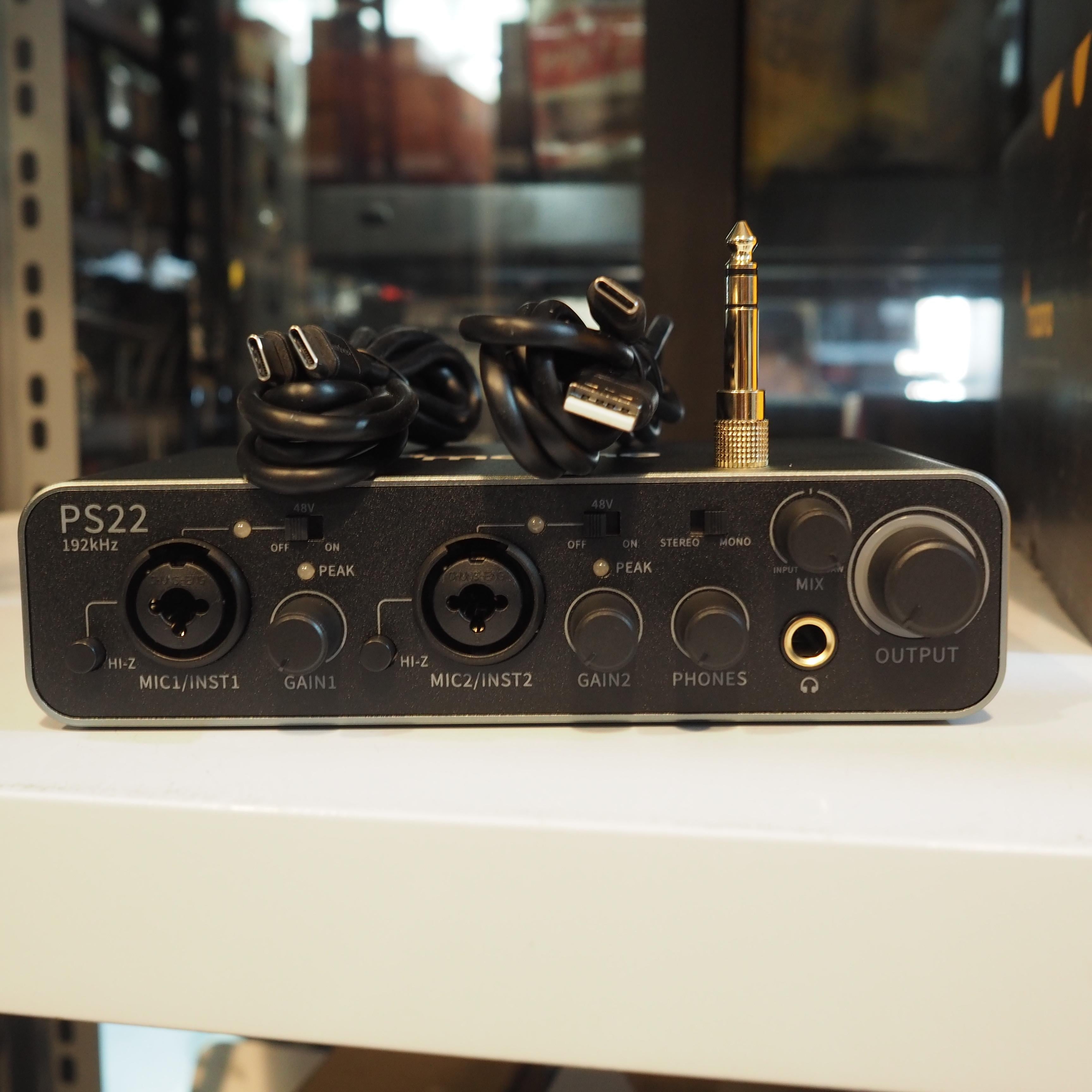MAONO PS22 Audio Interface | Recording Live Streaming Gaming Soundcard