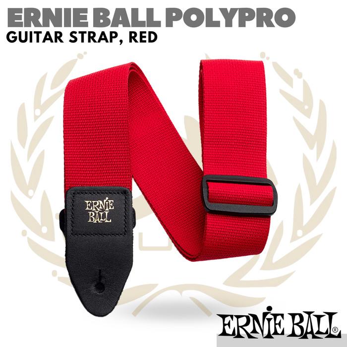Ernie Ball PolyPro Guitar Strap - Strap Gitar Poly Pro