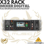 BEHRINGER X32 RACK 40-Input, 25-Bus Digital Rack Mixer