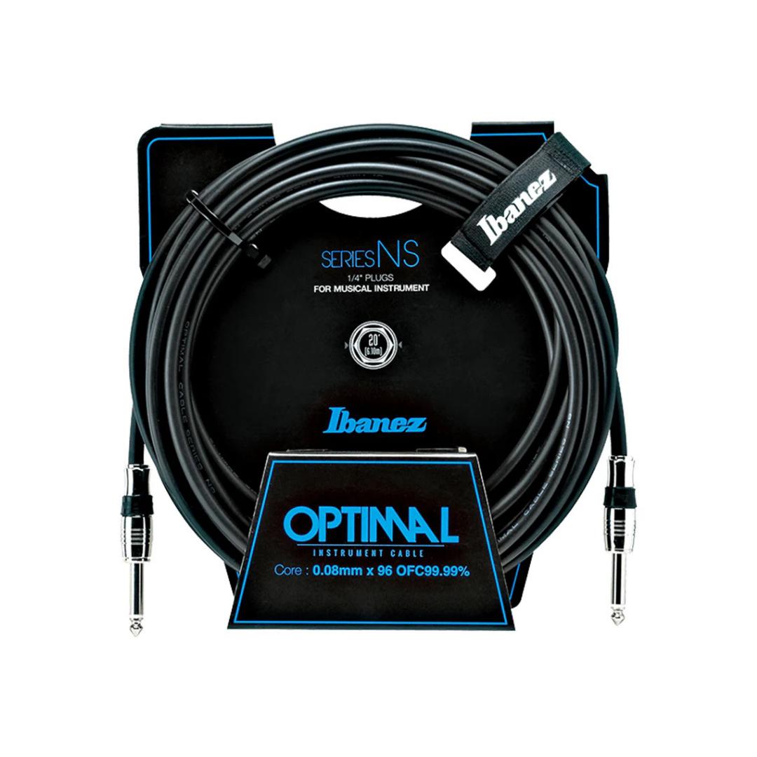 Ibanez NS Series 2Straight Instrumen Cable - Kabel Jack Gitar Lurus Straight to Straight