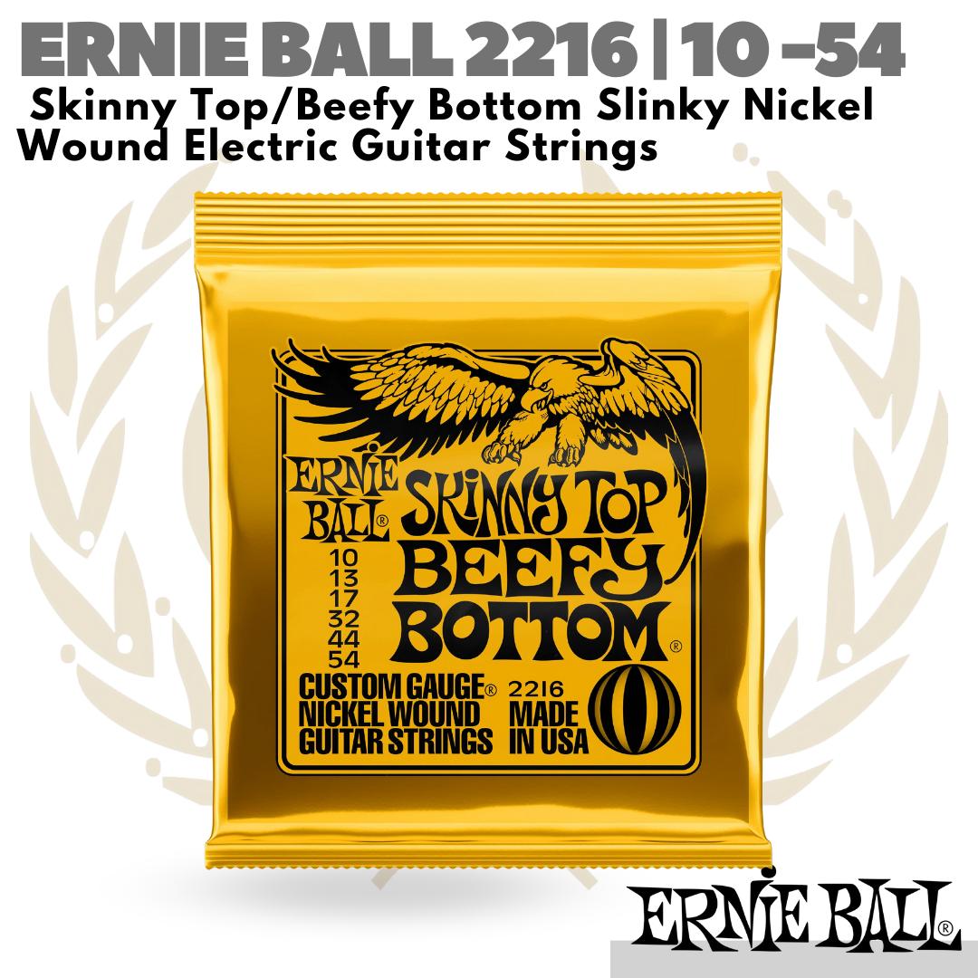 ERNIE BALL 2216 Skinny Top / Beefy Bottom Slinky | Senar Gitar 10 54