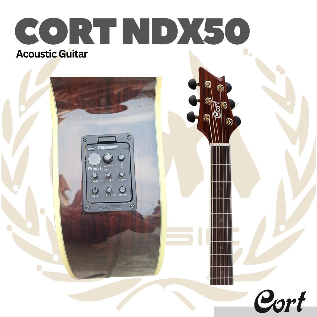 Cort NDX50 Acoustic Guitar - Gitar Akustik