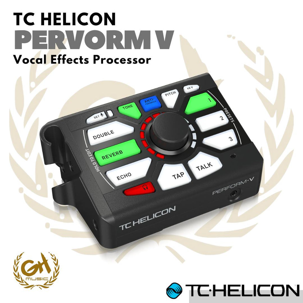 TC HELICON PERFORM-V Vocal Effect Processor | Efek Vokal