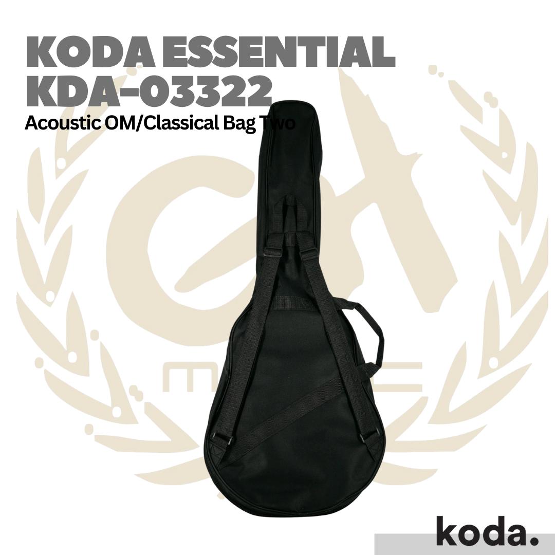 Koda Essential KDA-03322 Acoustic OM / Classical Bag TWO - Tas Gitar Klasik