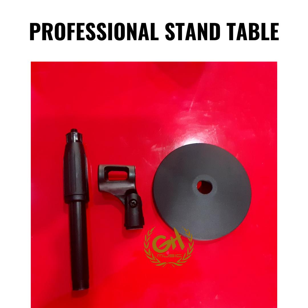 RECORDING TECH TS03 TABLE STAND MIC - STAND MIC MEJA PROFESSIONAL BESI TEBAL KOKOH RT TS03 Original