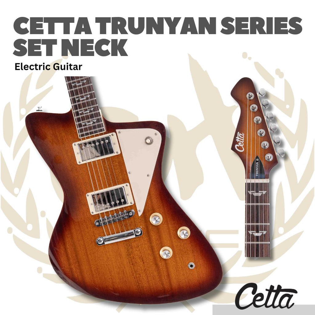 CETTA TRUNYAN SERIES SET NECK ELECTRIC GUITAR - GITAR ELEKTRIK