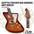 CETTA TRUNYAN SERIES SET NECK ELECTRIC GUITAR - GITAR ELEKTRIK