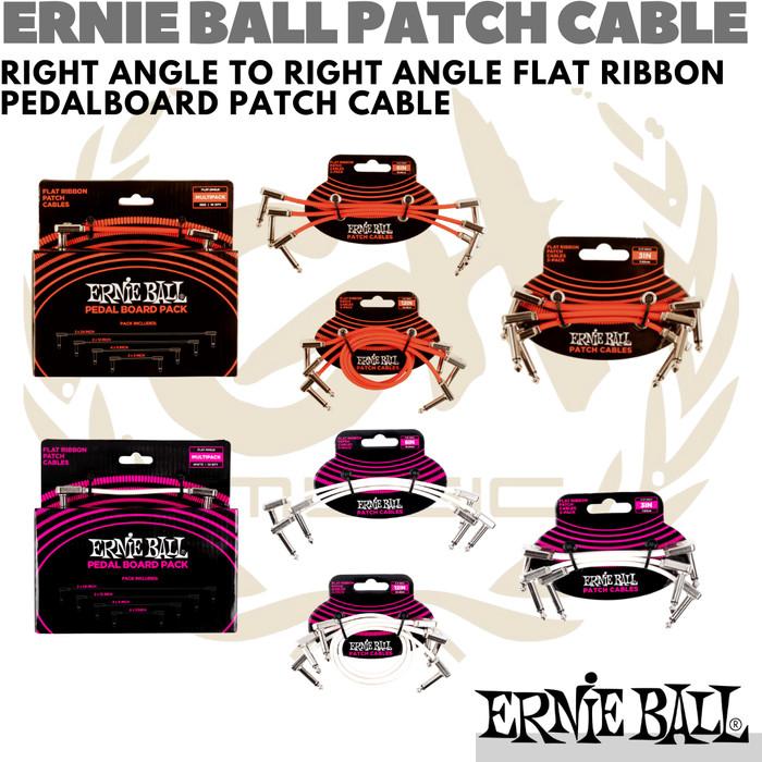 ERNIE BALL Right Angle Flat Ribbon Pedalboard | Kabel Jack Jumper