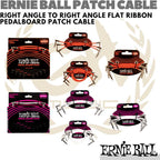 ERNIE BALL Right Angle Flat Ribbon Pedalboard | Kabel Jack Jumper