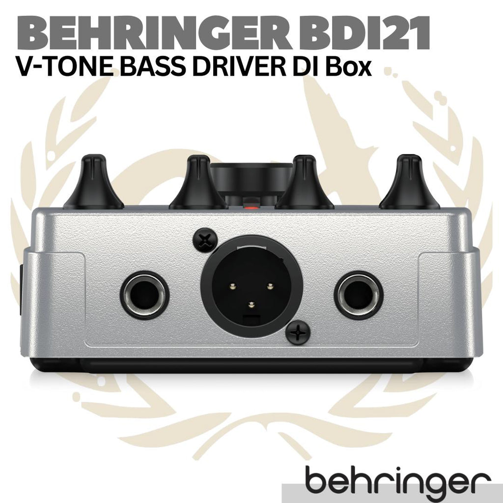 BEHRINGER BDI21 V-TONE BASS DRIVER DI Box | Bass Amp Modeler / Preamp