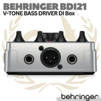 BEHRINGER BDI21 V-TONE BASS DRIVER DI Box | Bass Amp Modeler / Preamp
