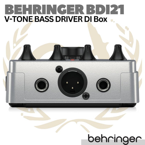BEHRINGER BDI21 V-TONE BASS DRIVER DI Box | Bass Amp Modeler / Preamp