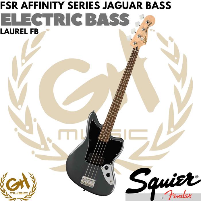 Squier Affinity Series Jaguar Bass H Electric, Laurel FB