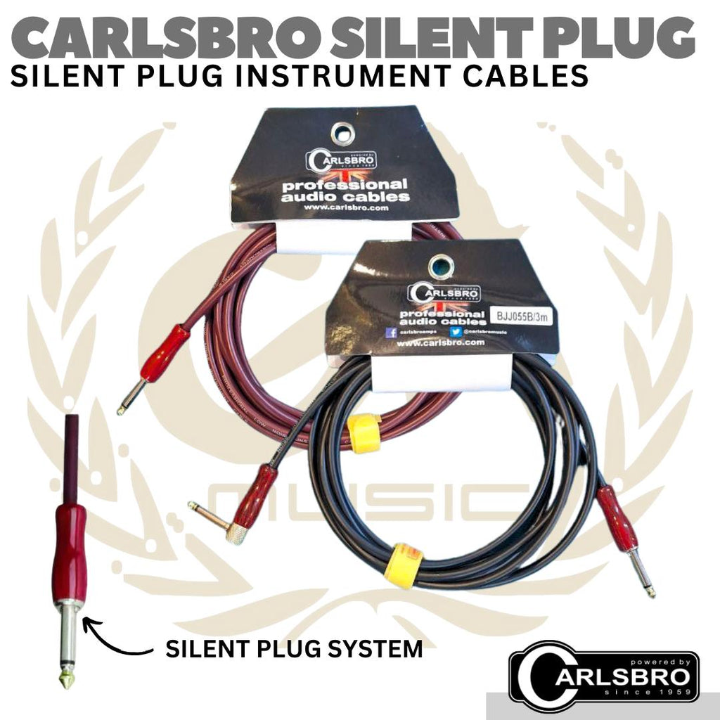 CARLSBRO BJJ SILENT PLUG Instrument Cables | Kabel Jack Jek TS Gitar