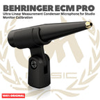 Behringer ECM PRO Ultra-Linear Measurement Condenser Microphone for Studio Monitor Calibration - ECMPRO Mik Kondeser Mikrofon Kondensor RTA Original Asli