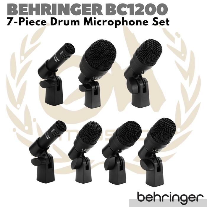 Behringer BC1200 7 piece Drum Microphone Set | Mic BC 1200