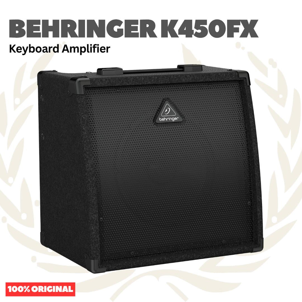 BEHRINGER KX450FX Ultra-Flexible 45W 3-Channel PA System/Keyboard Amplifier with FX and FBQ Feedback Detection - Speaker Ampli Keyboard