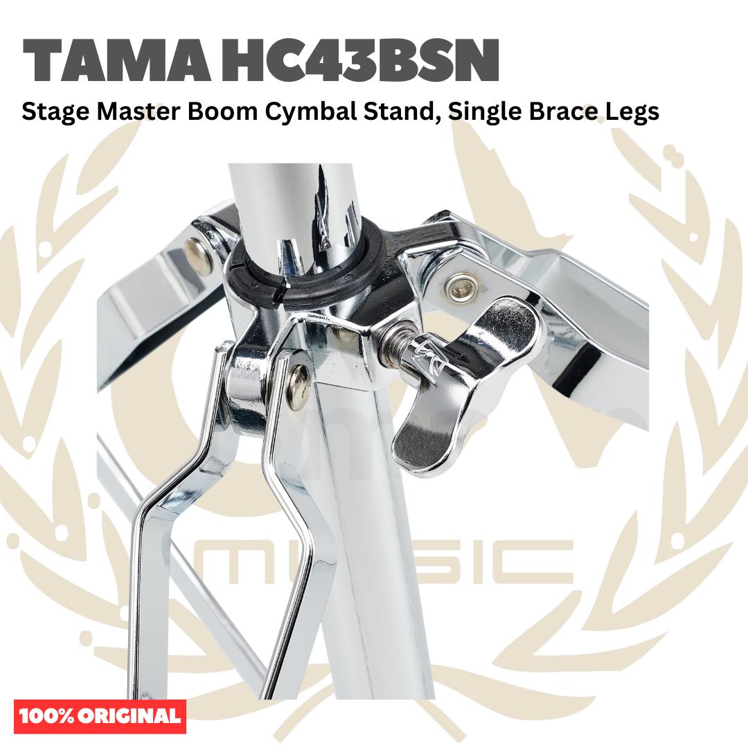 TAMA HC43BSN Stage Master Boom Cymbal Stand, Single Brace Legs - Stand Simbal Drum