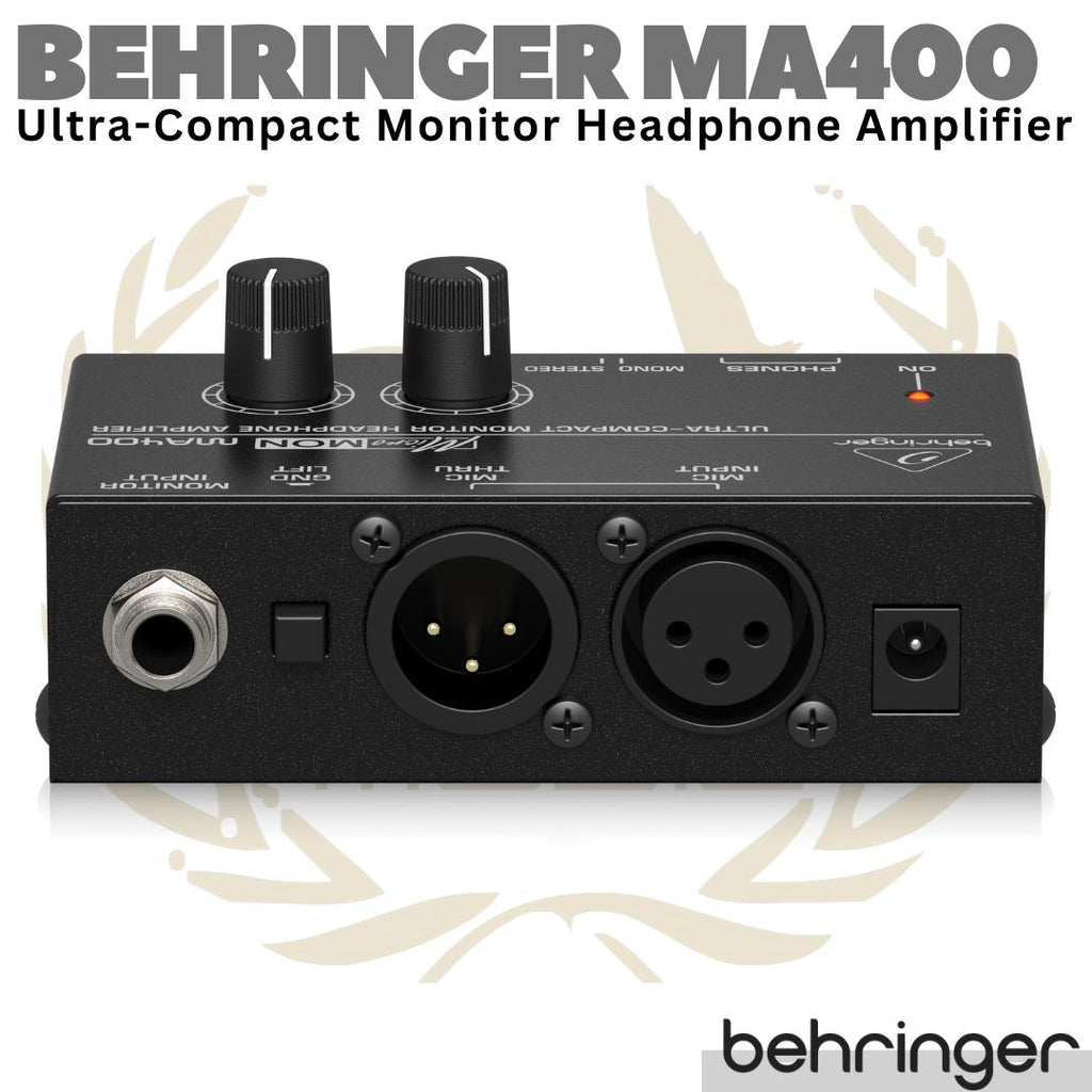 BEHRINGER MICROMON MA400 Ultra Compact Monitor Headphone Amplifier