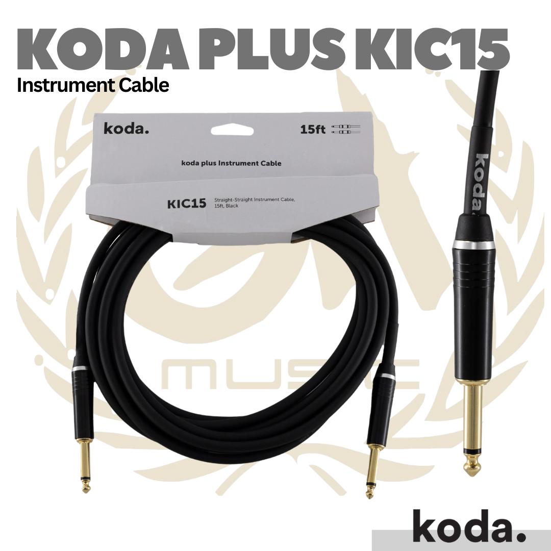 KODA PLUS STRAIGHT - STRAIGHT Instrument Cable | Kabel Jack Gitar Bass