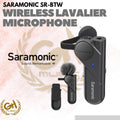 SARAMONIC SR-BTW Wireless Lavalier Microphone - Mic Clip On Bluetooth
