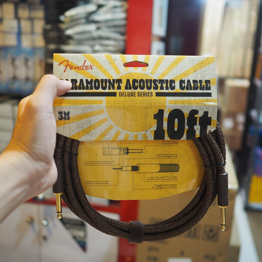 Fender Paramount Acoustic Instrument Cable | Kabel Instrumen Gitar