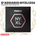 D'Addario NYXL1254 Heavy Electric Guitar Strings 12-54 - NYXL 1254 Senar Gitar Listrik Elektrik Original Asli