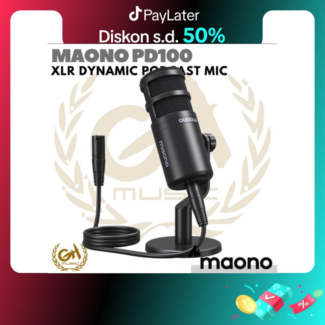 MAONO PD100 XLR DYNAMIC PODCAST MICROPHONE | PD 100 DINAMIC MIC