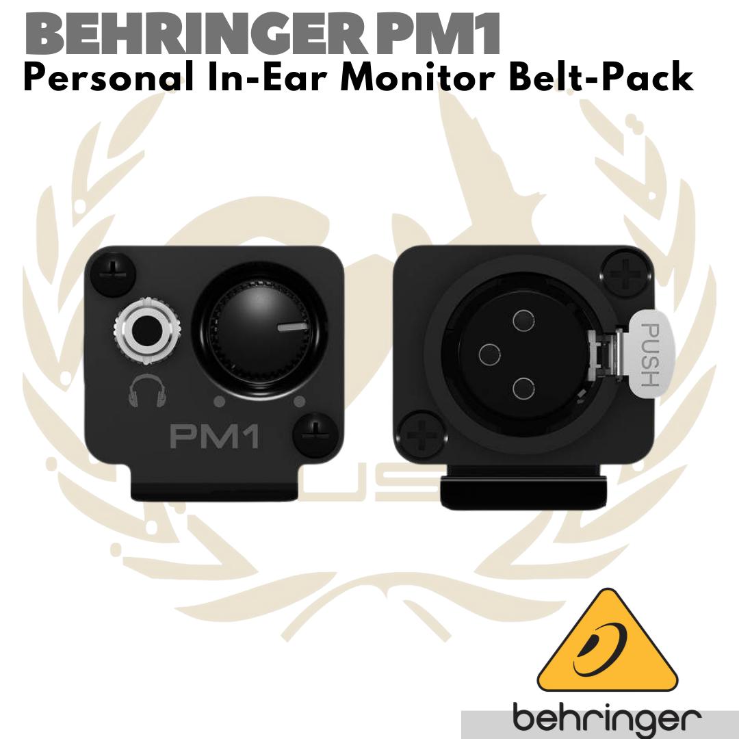 BEHRINGER POWERPLAY PM1 Personal In Ear Monitor Belt Pack