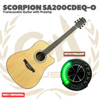 Scorpion SA200CDEQ Series Transcoustic Guitar