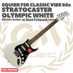 SQUIER FSR Classic Vibe 60s Stratocaster Electric Guitar - Gitar Listrik Elektrik Original Asli