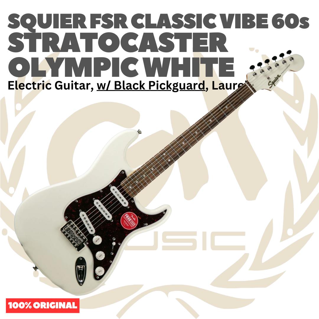 SQUIER FSR Classic Vibe 60s Stratocaster Electric Guitar - Gitar Listrik Elektrik Original Asli