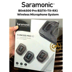 Saramonic Blink 500 PRO B2 (TX+TX+RX) DUAL MOUNT WIRELESS LAVALIER MIC