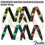 FENDER NEON MONOGRAM Guitar Strap | Gitar Strep
