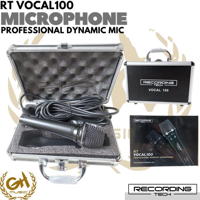 Recording Tech RT Vocal100 Professional Dynamic Mic - Mic RT Vocal 100 Microphone