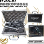 Recording Tech RT Vocal100 Professional Dynamic Mic - Mic RT Vocal 100 Microphone