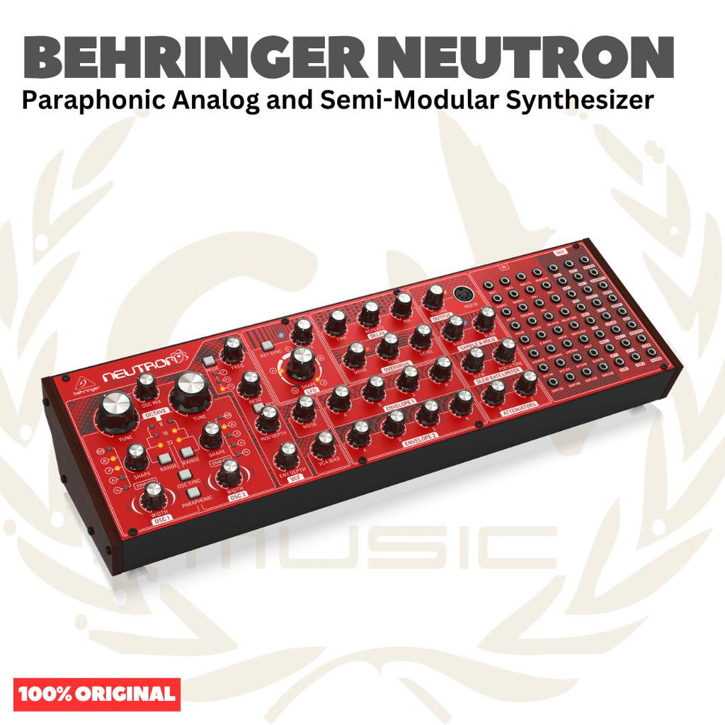 Behringer NEUTRON Paraphonic Analog and Semi-Modular Synthesizer